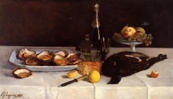 保羅 高更 Still Life with Oysters 保羅 高更 Still Life with Oysters
